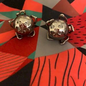 Tory Burch Emma Faux Pearl Clip Earrings